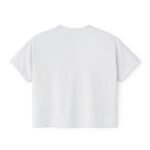 Cute Golden Retriever Illustration Women's Boxy Tee - Image 2