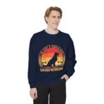 Golden Retriever Sweatshirt - "I'm Just a Simple Man Who Loves Golden Retriever" Retro Crewneck - Image 3