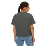 Cute Golden Retriever Illustration Women's Boxy Tee - Image 9