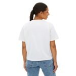 Cute Golden Retriever Illustration Women's Boxy Tee - Image 4