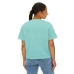 Cute Golden Retriever Illustration Women's Boxy Tee - Image 14