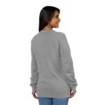 Minimal Black Raglan Sweatshirt — Classic Sponge Fleece Crew - Image 8